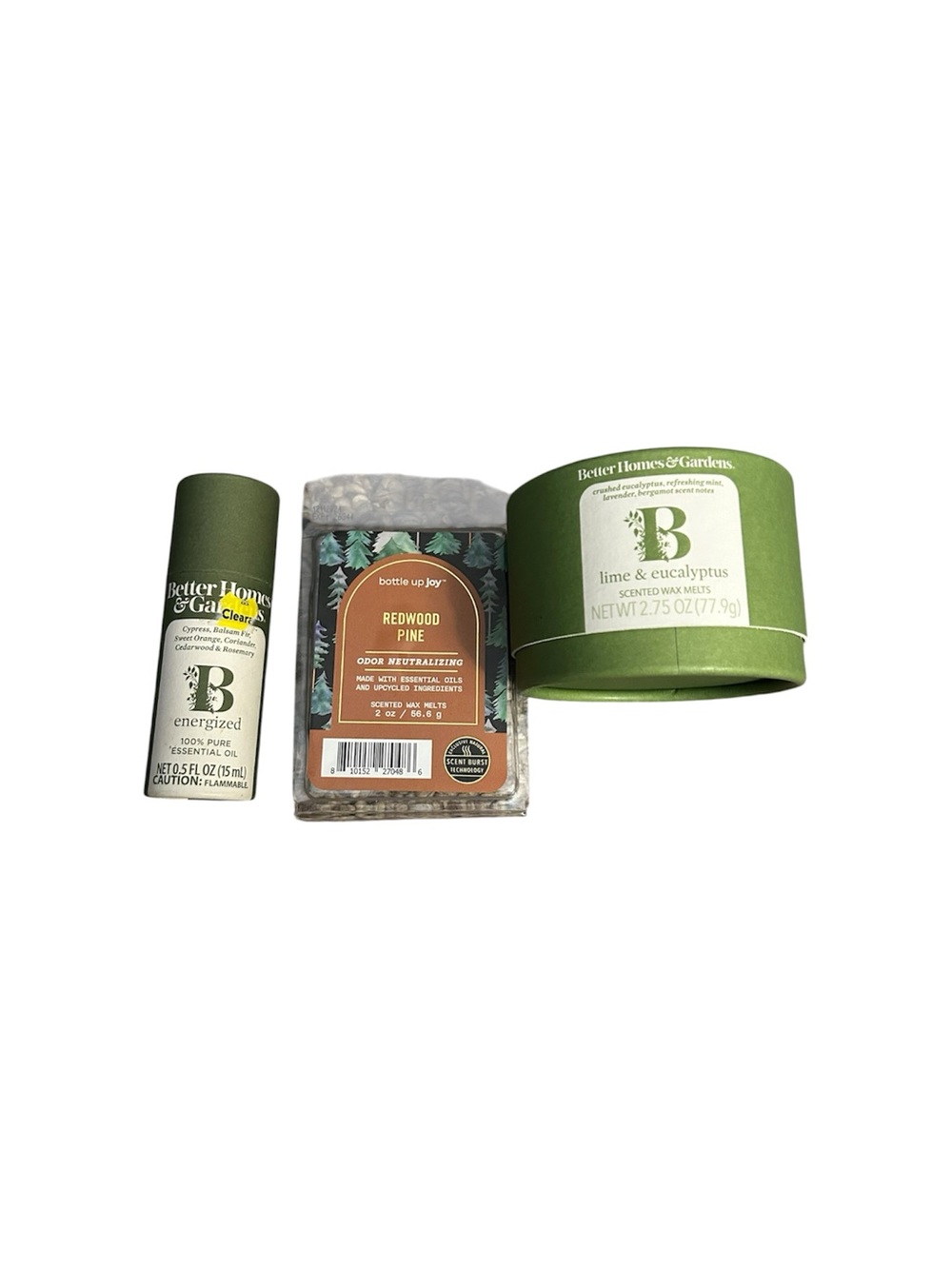 Better Homes And Gardens Lime & Eucalyptus Home Fragrance Set - Green